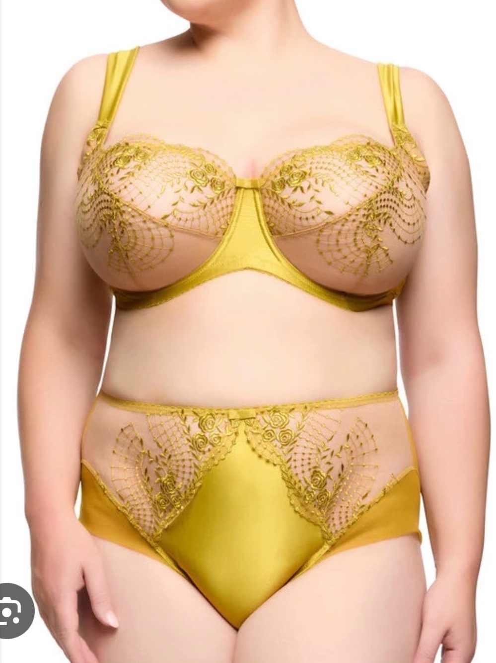 Plus Size dita von teese Julie’s roses bra 42dd